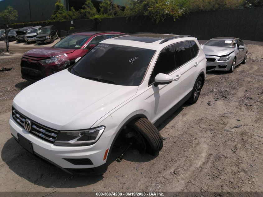 2019 VOLKSWAGEN TIGUAN SE/SEL/SEL R-LINE JET-BLA - 3VV2B7AX8KM192437