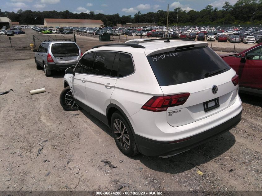 2019 VOLKSWAGEN TIGUAN SE/SEL/SEL R-LINE JET-BLA - 3VV2B7AX8KM192437