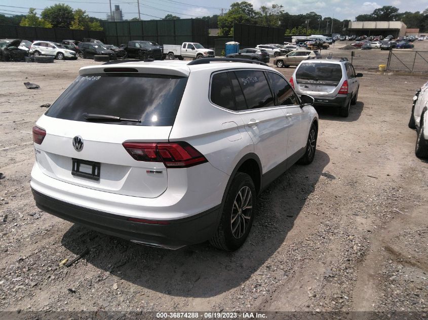 2019 VOLKSWAGEN TIGUAN SE/SEL/SEL R-LINE JET-BLA - 3VV2B7AX8KM192437