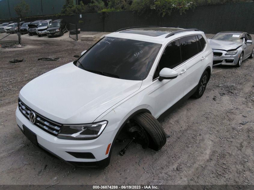 2019 VOLKSWAGEN TIGUAN SE/SEL/SEL R-LINE JET-BLA - 3VV2B7AX8KM192437