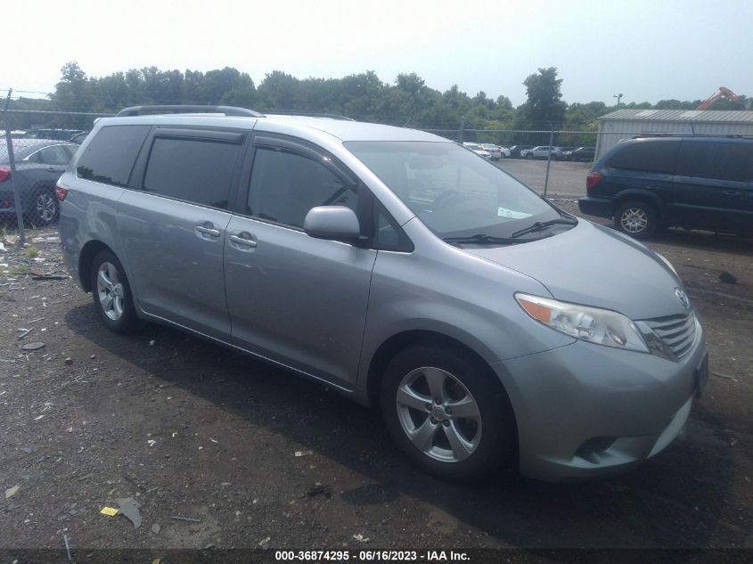 2015 TOYOTA SIENNA LE - 5TDKK3DC9FS599379