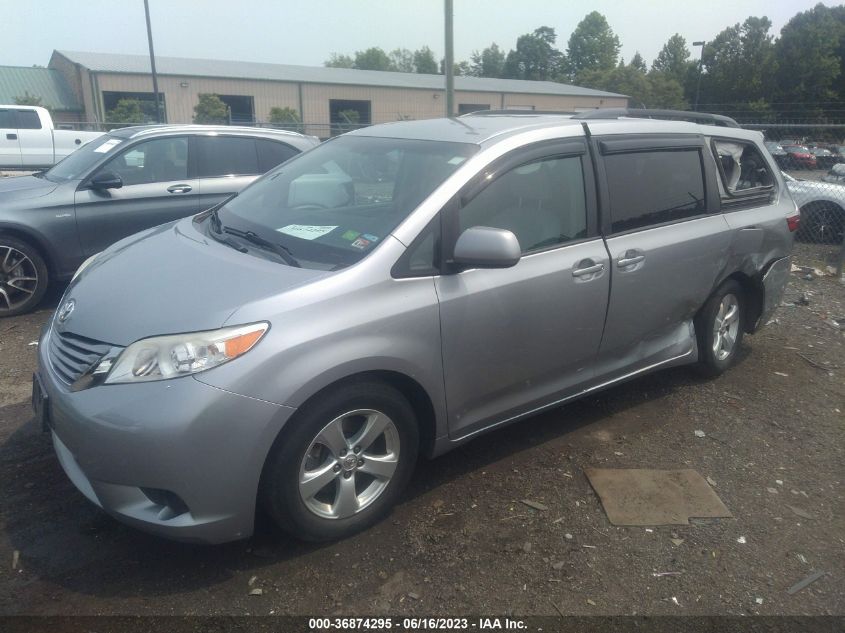 2015 TOYOTA SIENNA LE - 5TDKK3DC9FS599379