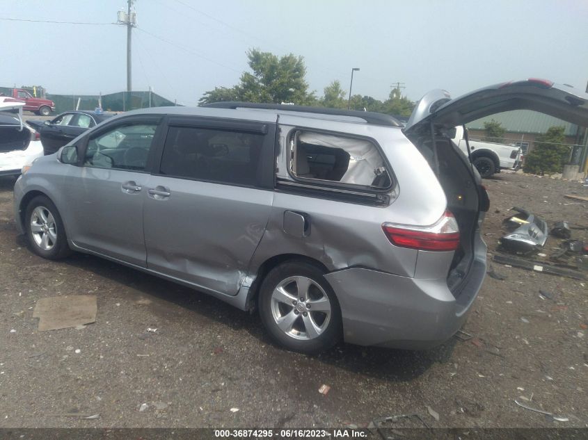 2015 TOYOTA SIENNA LE - 5TDKK3DC9FS599379