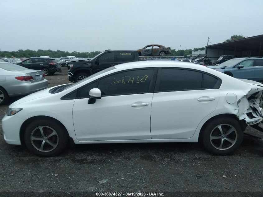 2015 HONDA CIVIC SEDAN SE - 19XFB2F72FE106678