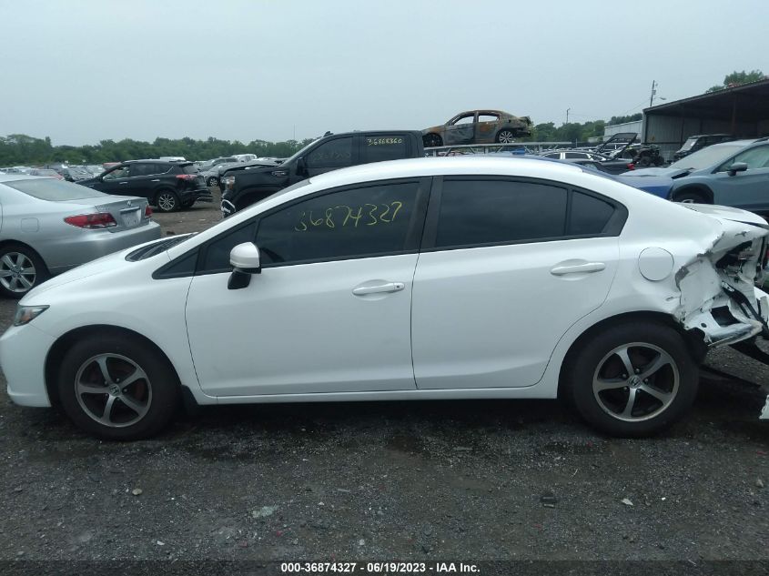 2015 HONDA CIVIC SEDAN SE - 19XFB2F72FE106678