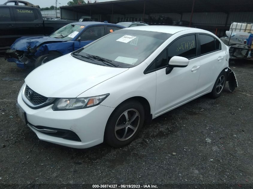 2015 HONDA CIVIC SEDAN SE - 19XFB2F72FE106678