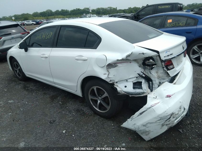 2015 HONDA CIVIC SEDAN SE - 19XFB2F72FE106678