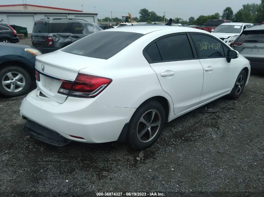 2015 HONDA CIVIC SEDAN SE - 19XFB2F72FE106678