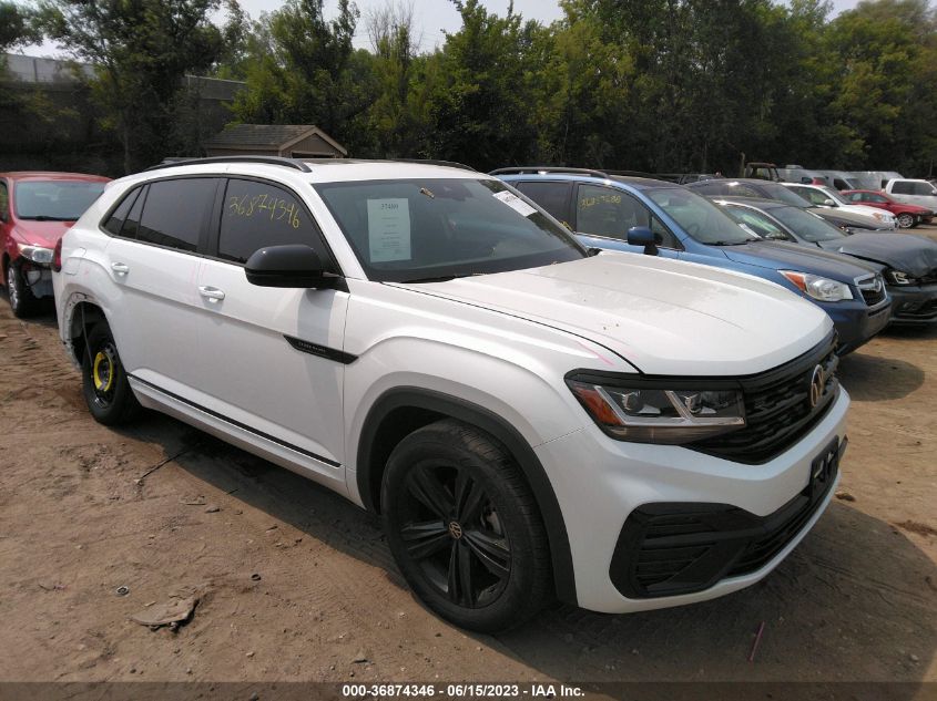 1V2SE2CA5PC215827 VOLKSWAGEN ATLAS CROSS SPORT 3.6L V6 SEL R-LINE BLACK 2023