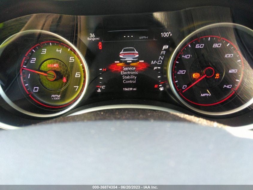 2017 DODGE CHARGER SXT - 2C3CDXHG8HH518543