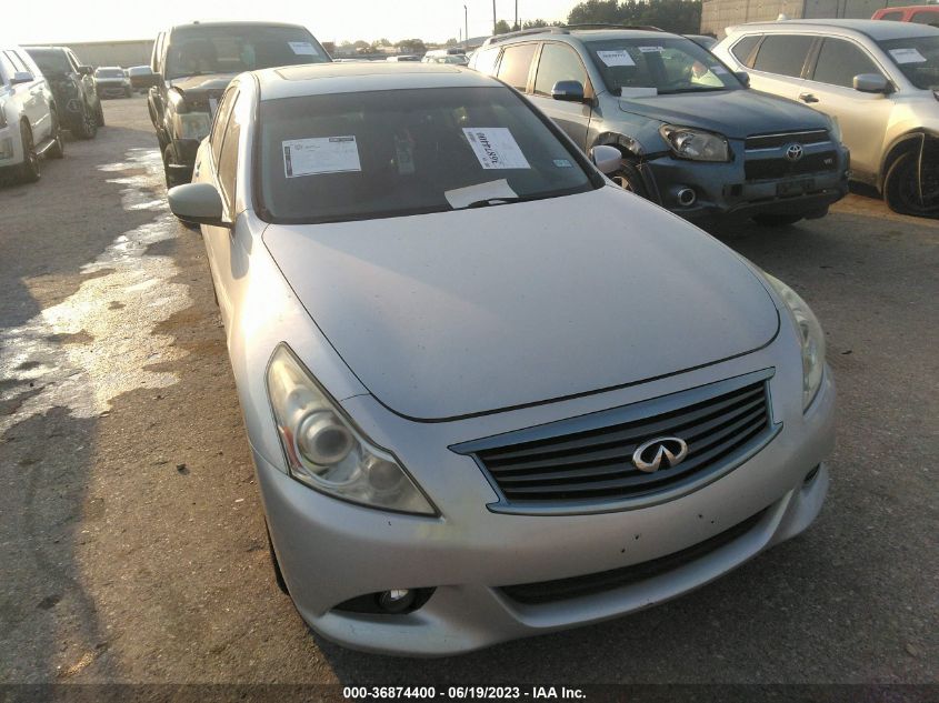 2013 INFINITI G37X - JN1CV6AR3DM751870
