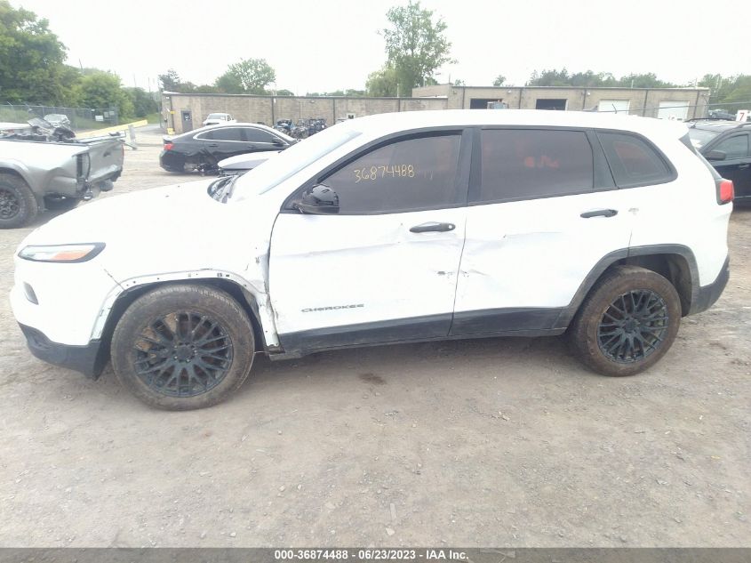2014 JEEP CHEROKEE SPORT - 1C4PJLAB5EW123746