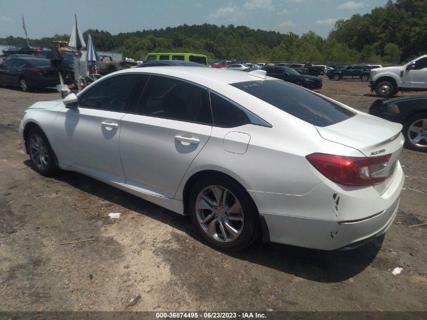 2019 HONDA ACCORD SEDAN LX 1.5T - 1HGCV1F18KA165961