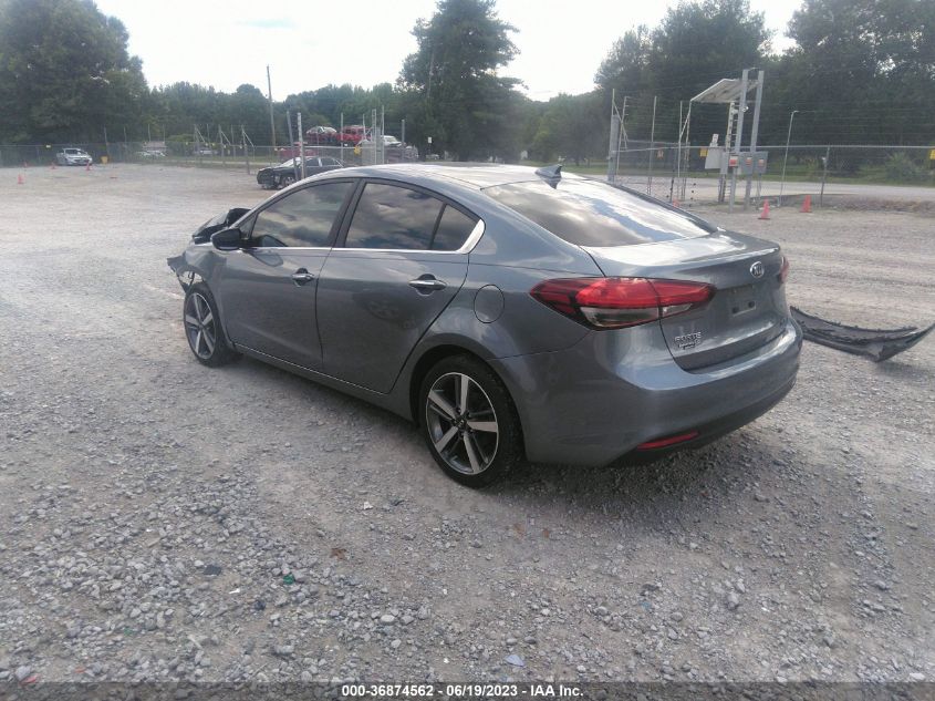 2017 KIA FORTE EX - 3KPFL4A8XHE005609
