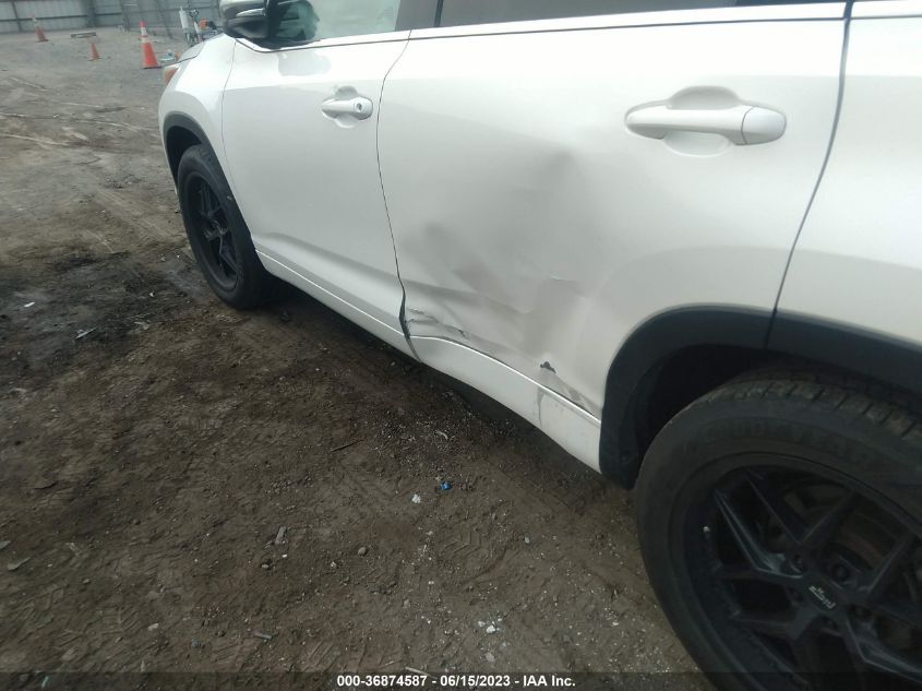 2014 TOYOTA HIGHLANDER LIMITED - 5TDDKRFH1ES049807