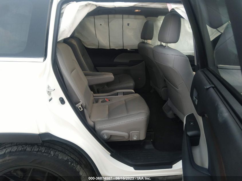 2014 TOYOTA HIGHLANDER LIMITED - 5TDDKRFH1ES049807