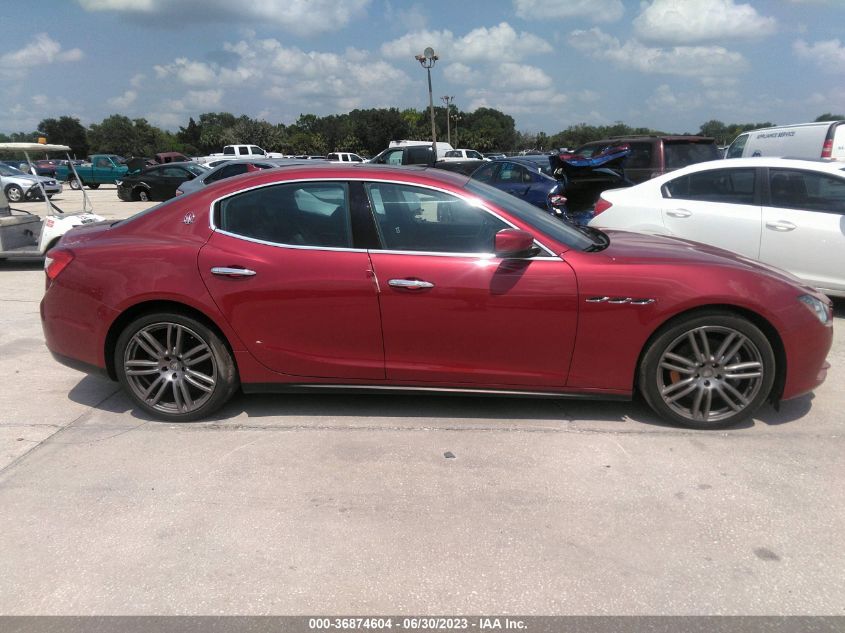 2015 MASERATI GHIBLI ZAM57XSA1F1151430