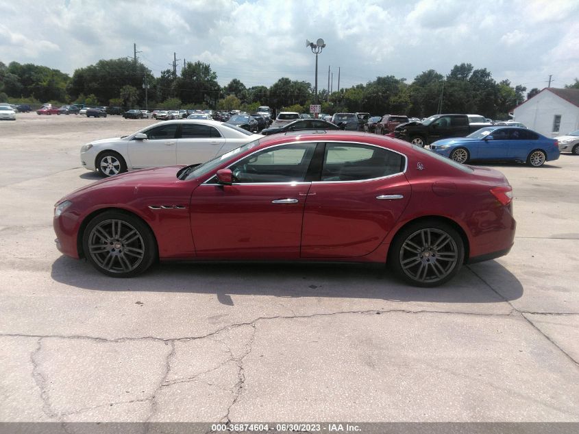 2015 MASERATI GHIBLI ZAM57XSA1F1151430