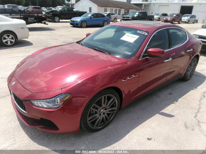 2015 MASERATI GHIBLI ZAM57XSA1F1151430