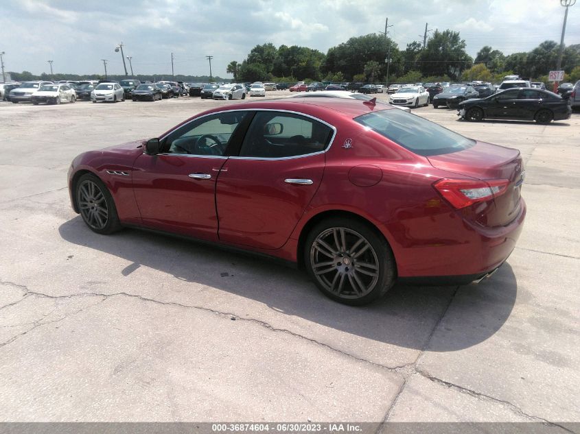 2015 MASERATI GHIBLI ZAM57XSA1F1151430