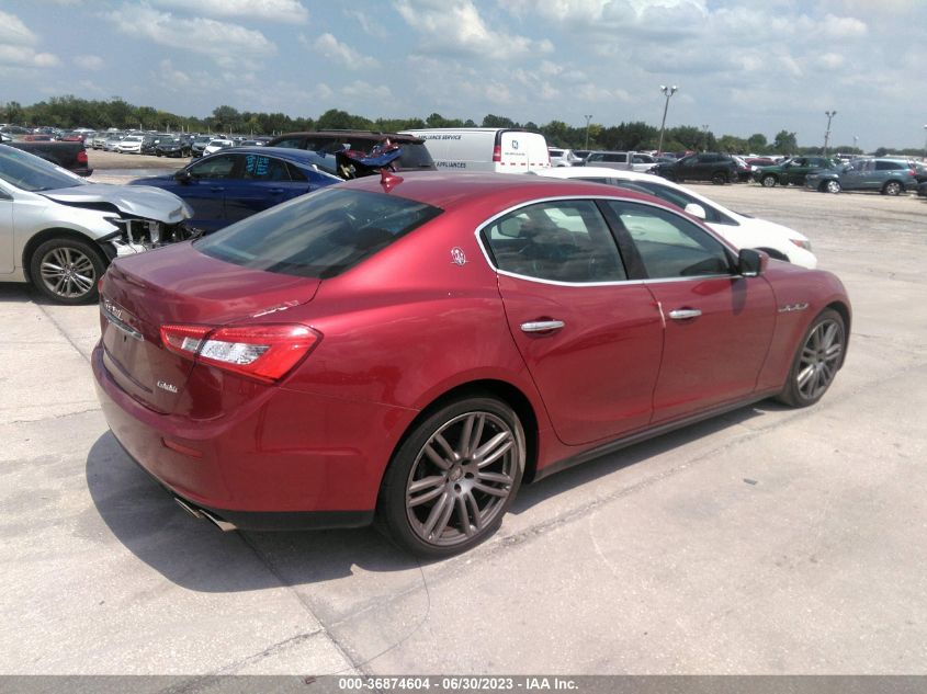 2015 MASERATI GHIBLI ZAM57XSA1F1151430