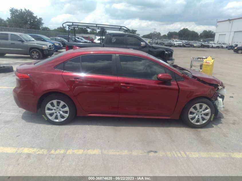 2022 TOYOTA COROLLA LE - JTDEPMAE9NJ210648