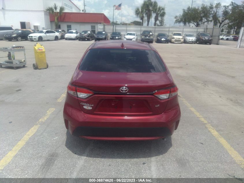 2022 TOYOTA COROLLA LE - JTDEPMAE9NJ210648
