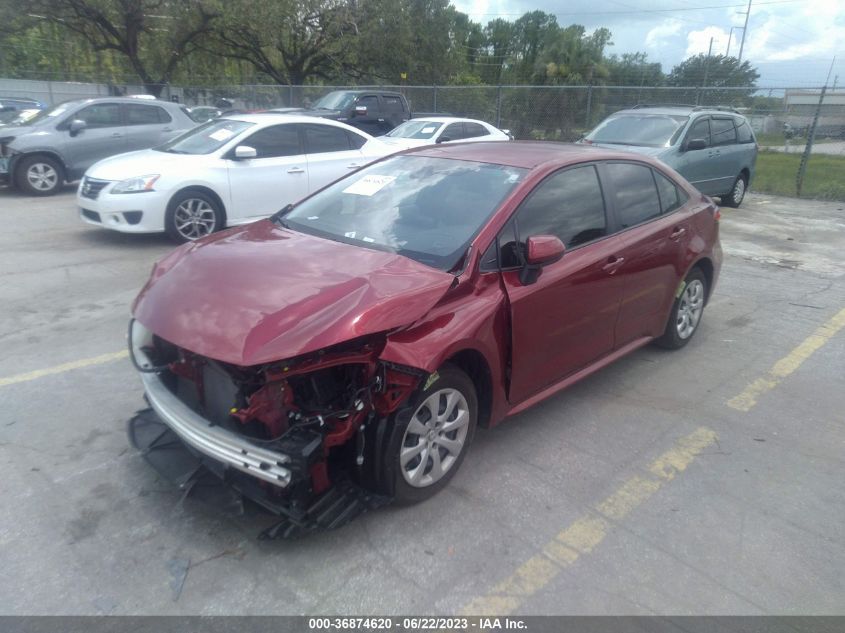 2022 TOYOTA COROLLA LE - JTDEPMAE9NJ210648