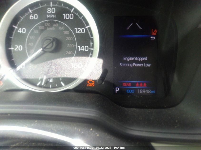 2022 TOYOTA COROLLA LE - JTDEPMAE9NJ210648