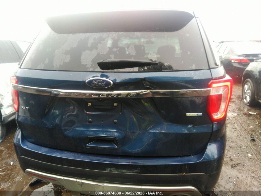 2016 FORD EXPLORER XLT - 1FM5K8D80GGB78941
