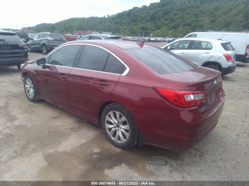 2016 SUBARU LEGACY 2.5I PREMIUM - 4S3BNBD60G3059000