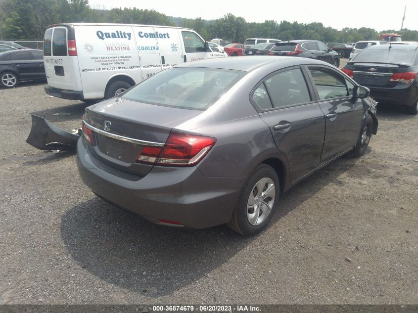 2014 HONDA CIVIC SEDAN LX - 19XFB2F57EE226960