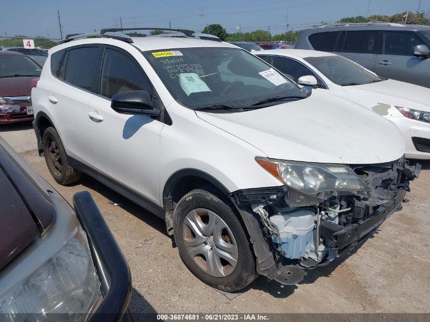 2013 TOYOTA RAV4 LE - JTMZFREV5D5003791