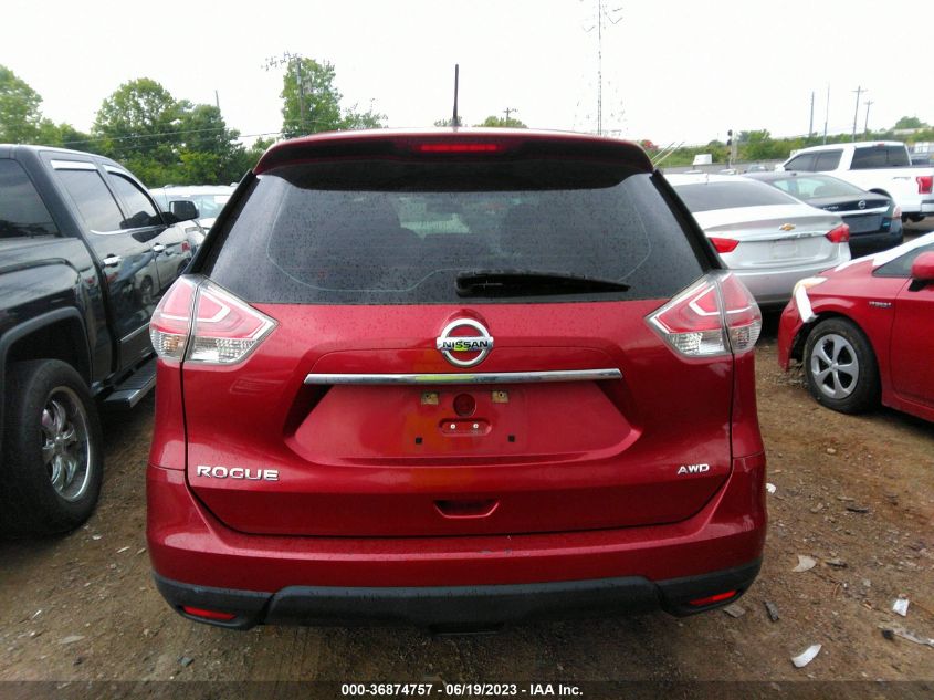 2016 NISSAN ROGUE S/SL/SV - 5N1AT2MV3GC822809