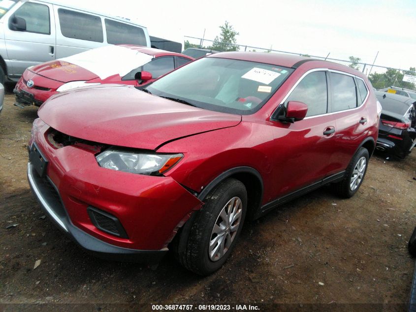 2016 NISSAN ROGUE S/SL/SV - 5N1AT2MV3GC822809