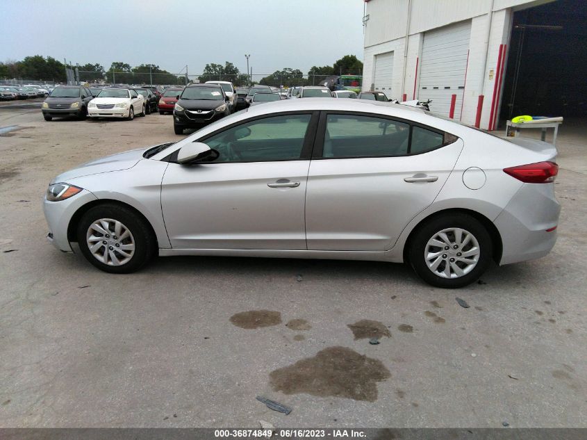 2017 HYUNDAI ELANTRA SE - 5NPD74LF9HH198936
