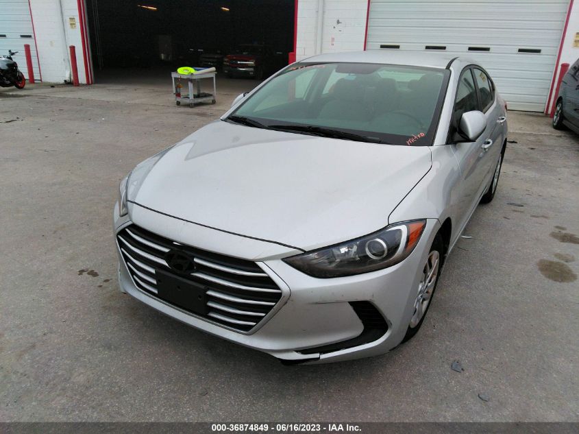 2017 HYUNDAI ELANTRA SE - 5NPD74LF9HH198936