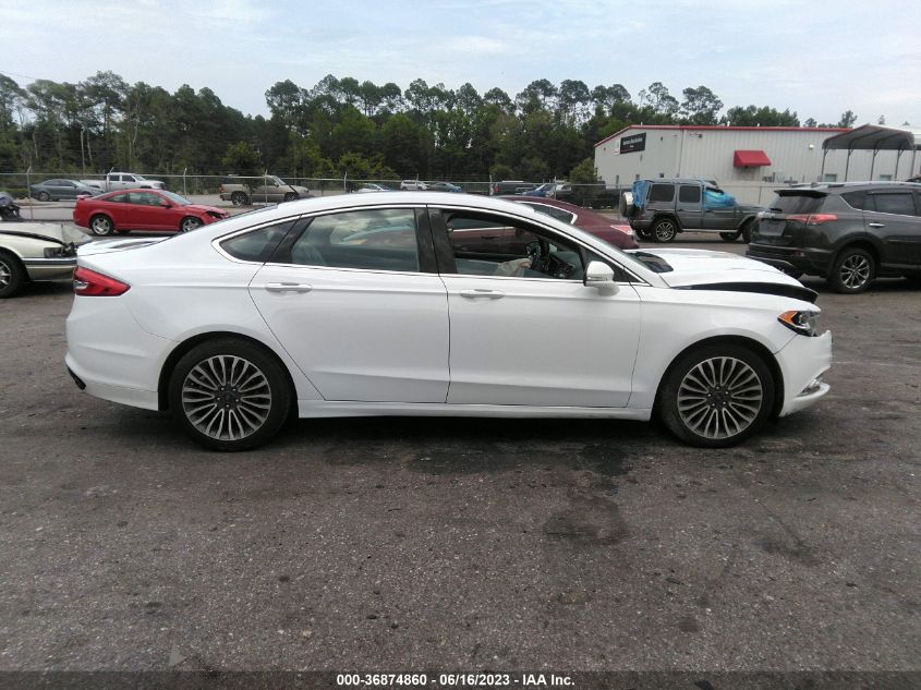 2018 FORD FUSION TITANIUM/PLATINUM - 3FA6P0D95JR154838