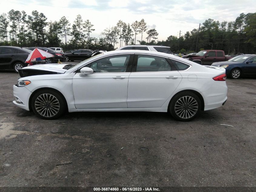 2018 FORD FUSION TITANIUM/PLATINUM - 3FA6P0D95JR154838