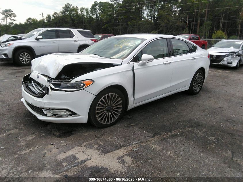 2018 FORD FUSION TITANIUM/PLATINUM - 3FA6P0D95JR154838