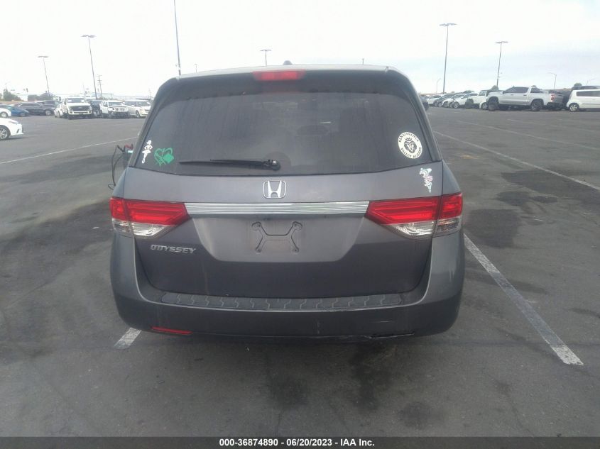 2015 HONDA ODYSSEY EX-L - 5FNRL5H66FB132078