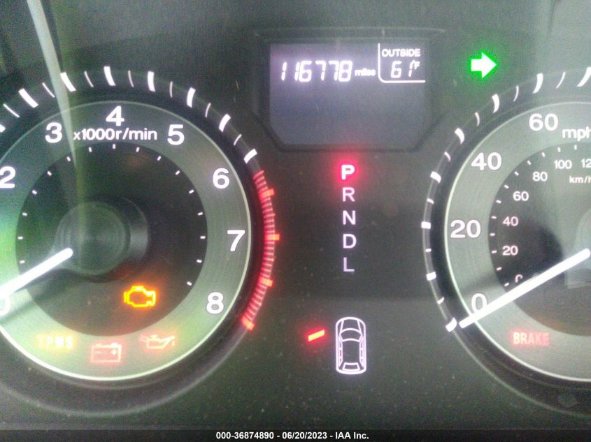 2015 HONDA ODYSSEY EX-L - 5FNRL5H66FB132078