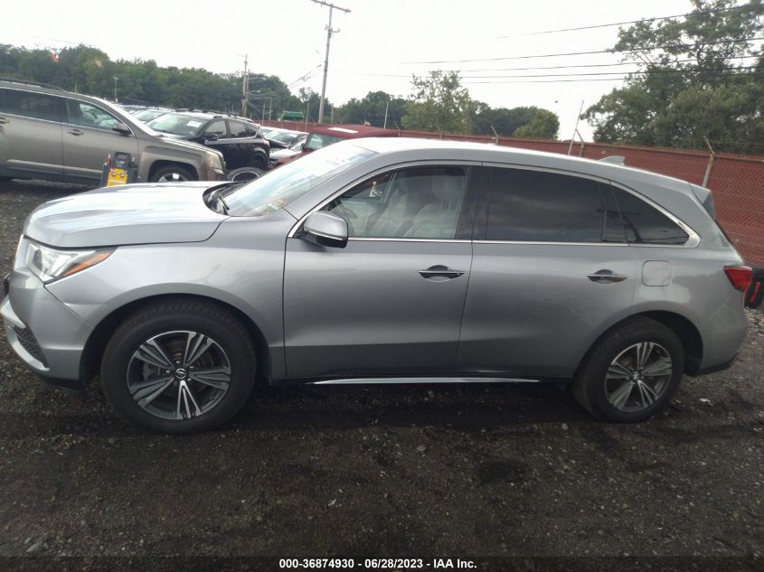 2017 ACURA MDX - 5FRYD4H34HB024715
