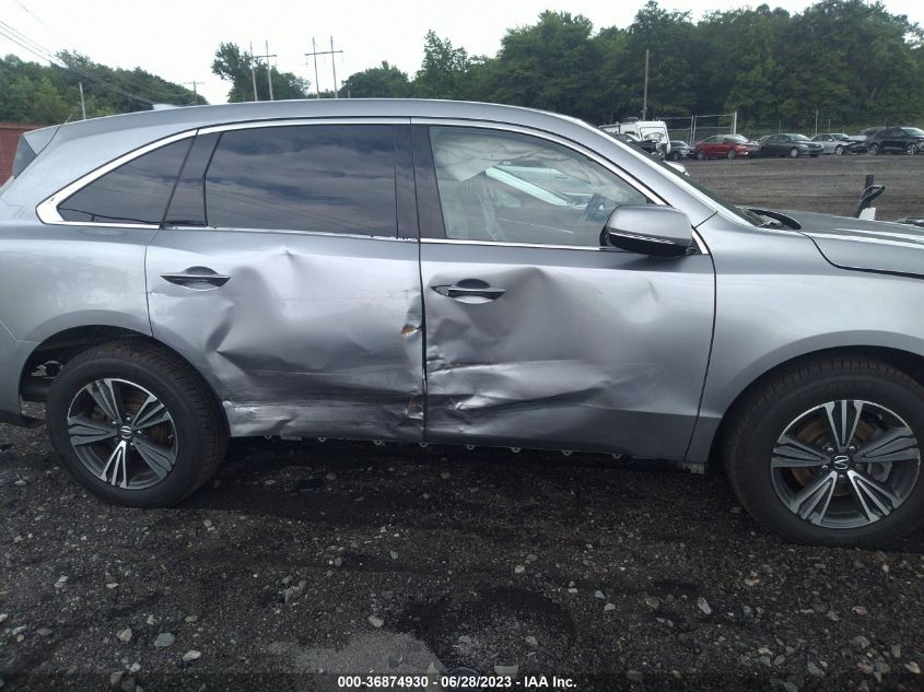 2017 ACURA MDX - 5FRYD4H34HB024715