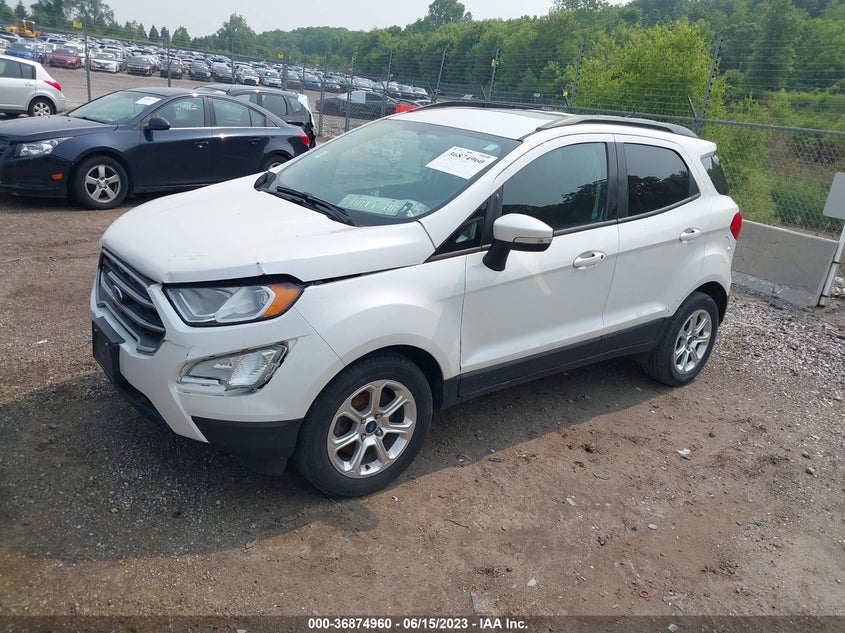 VIN MAJ3P1TE4JC217580 2018 FORD ECOSPORT SE
