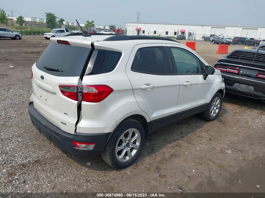 VIN MAJ3P1TE4JC217580 2018 FORD ECOSPORT SE