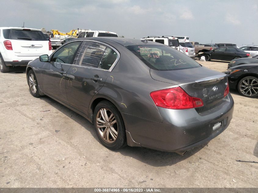 2013 INFINITI G37 SEDAN JOURNEY - JN1CV6AP6DM724922