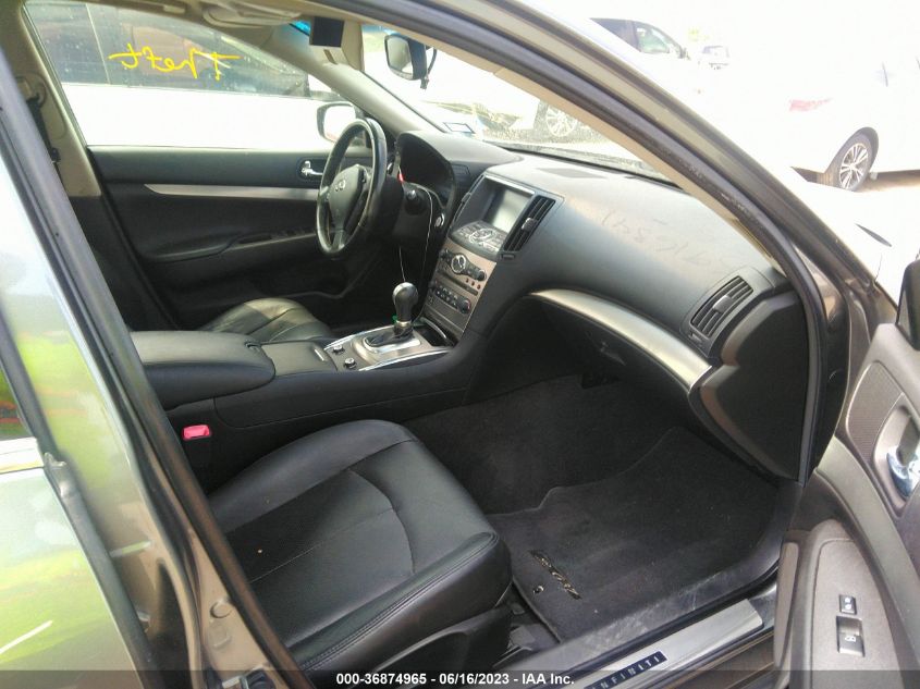 2013 INFINITI G37 SEDAN JOURNEY - JN1CV6AP6DM724922