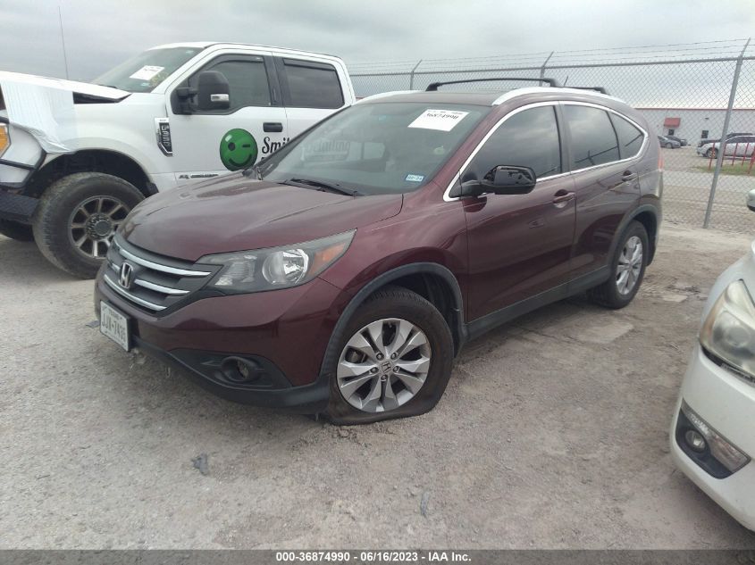 2013 HONDA CR-V EX-L - 5J6RM3H71DL021419