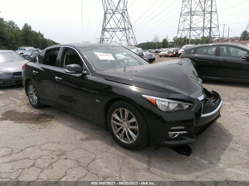 2017 INFINITI Q50 3.0T PREMIUM - JN1EV7AR1HM834475